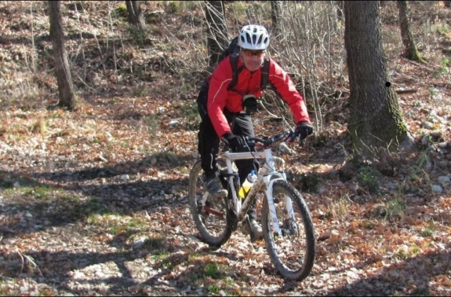  佩萨山谷的山地自行车 